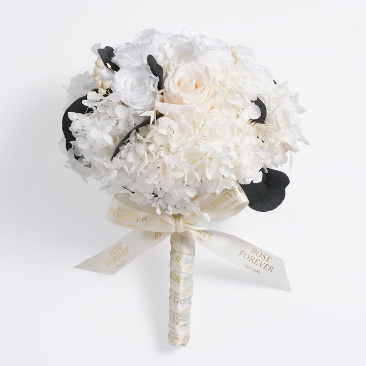 Bride's White Bouquet