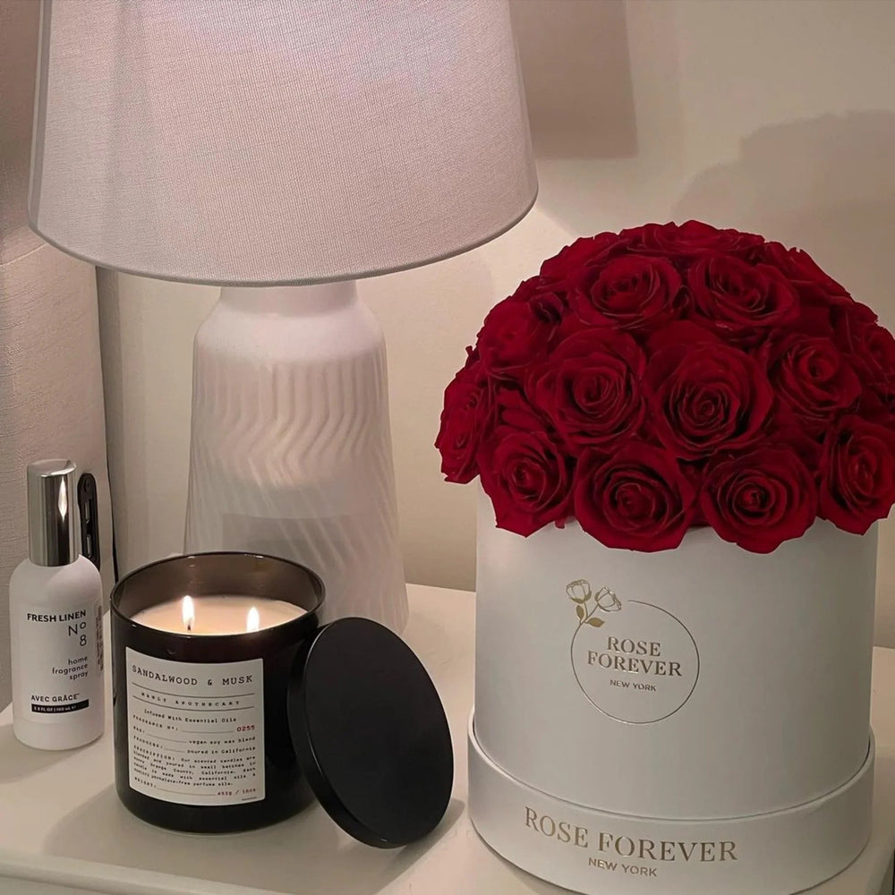 Red Roses dome 35 - Rose Forever