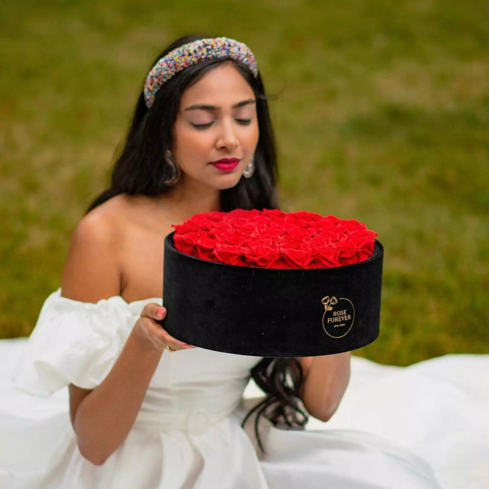 Red Roses Velvet 36 - Rose Forever