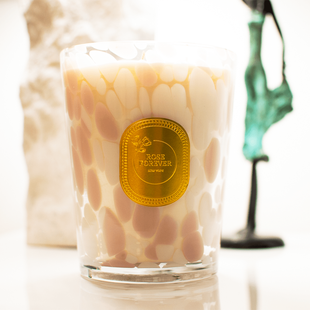 Sunlit Serenity - Scented Candle - Rose Forever