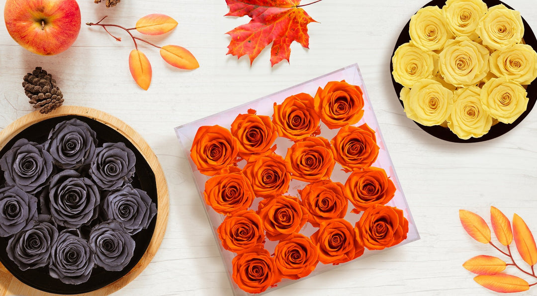 Preserved Roses: Fall Decorating Basics - Rose Forever