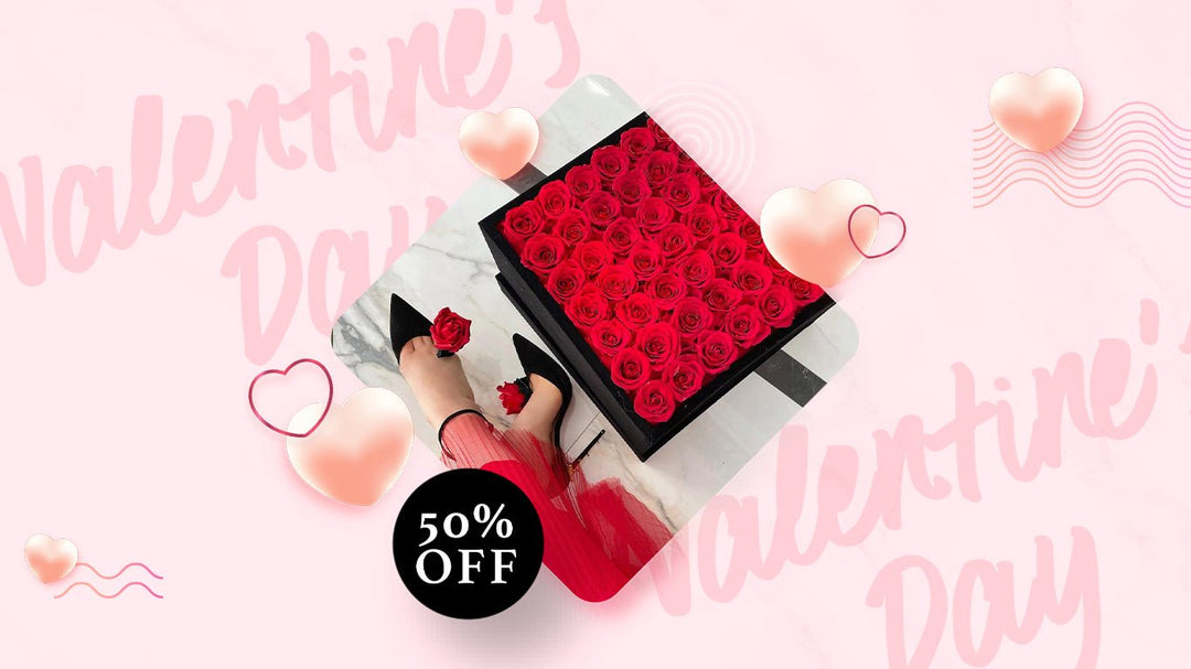 Valentine's Day Roses and Gifts - Rose Forever 