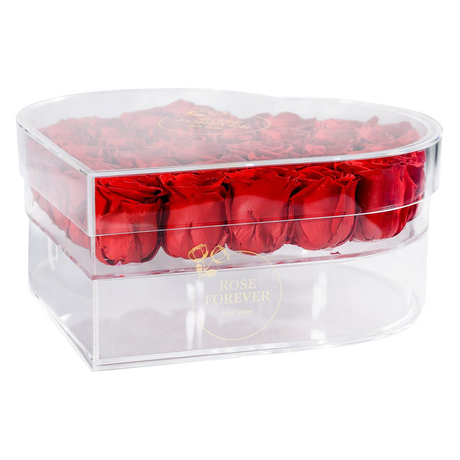 Heart-Shaped Roses & Flowers Boxes Delivery – Rose Forever