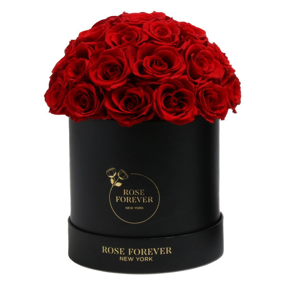 35 Red Roses - Dome - Rose Forever