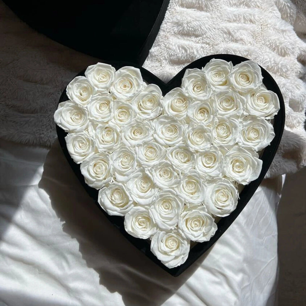 Heart-Shaped Roses & Flowers Boxes Delivery – Rose Forever