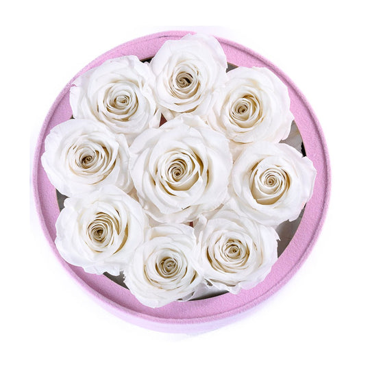 White Forever Roses Delivery – Rose Forever