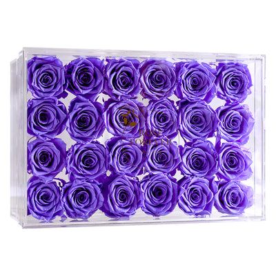 Large Crystal Lavender 24 | Rose Forever 