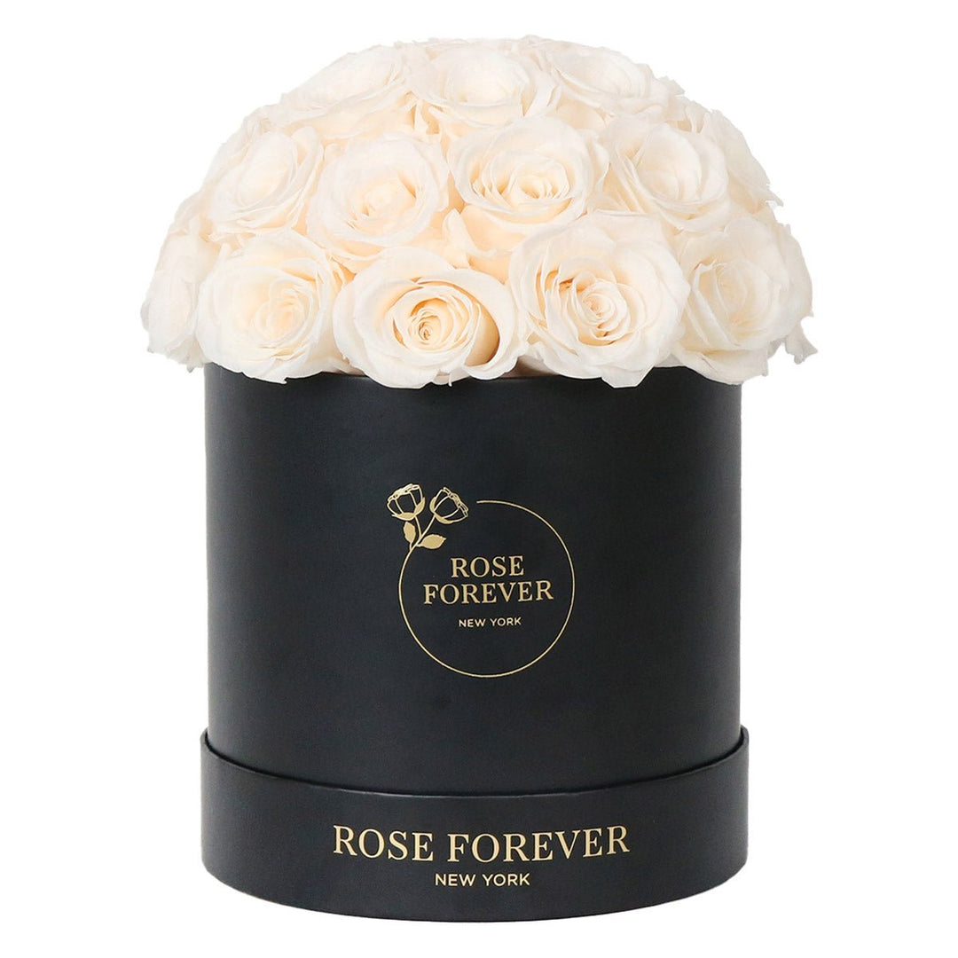 Ivory Roses dome 35 - Rose Forever