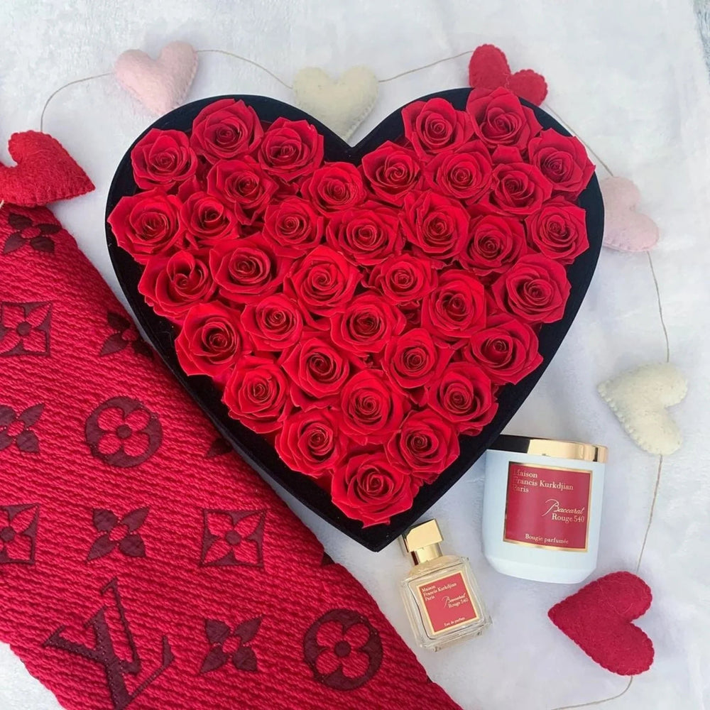 Love Red Roses Velvet 36 - Rose Forever