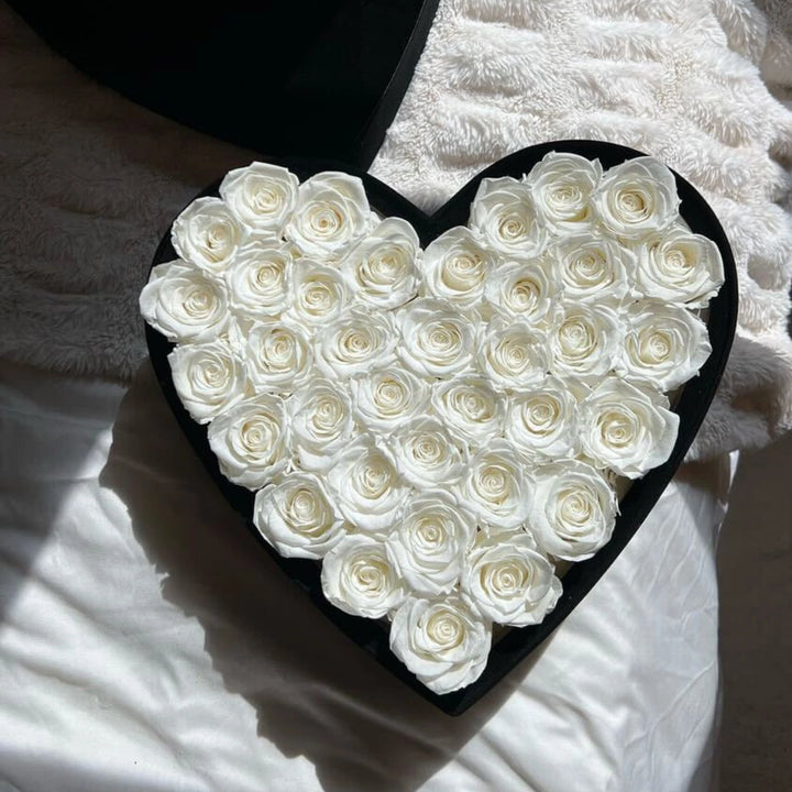 Love White Roses Velvet 36