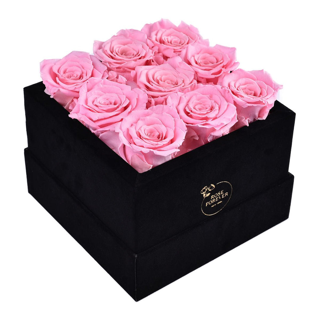 Pink Roses velvet 9 - Rose Forever
