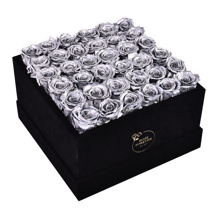 Silver Roses Velvet 36 - Rose Forever