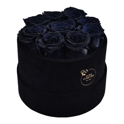 Essential Black Velvet Black 9 | Rose Forever 