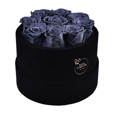 Essential Black Velvet Grey 9 | Rose Forever 