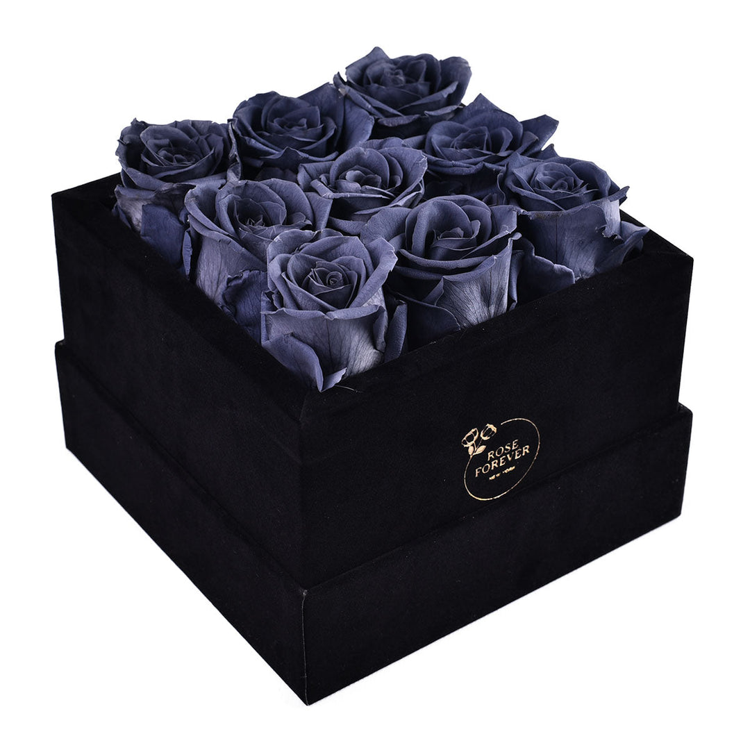 Essential Black Velvet Grey 9 | Rose Forever 