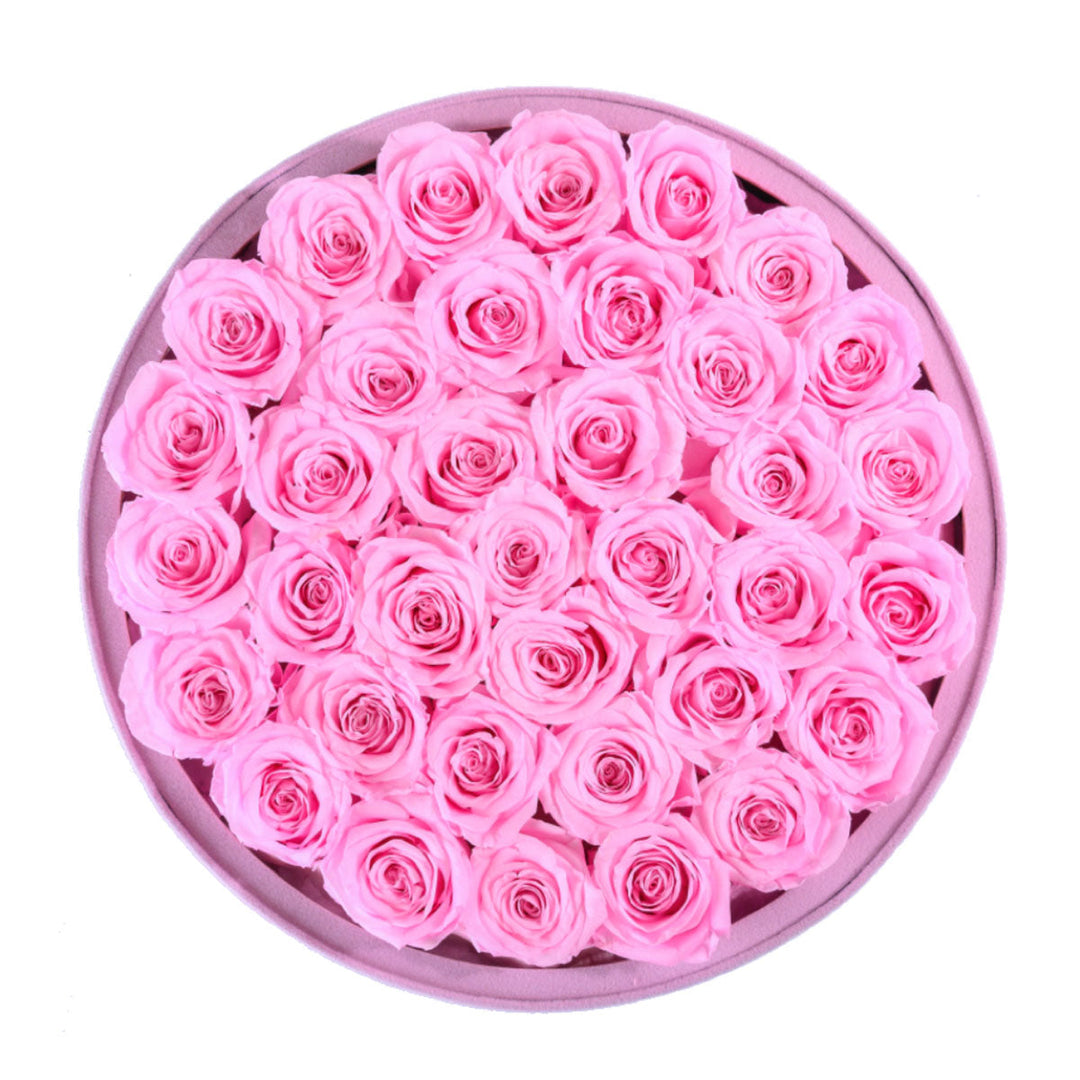 Intense Pink Suede Light Pink 36 | Rose Forever 