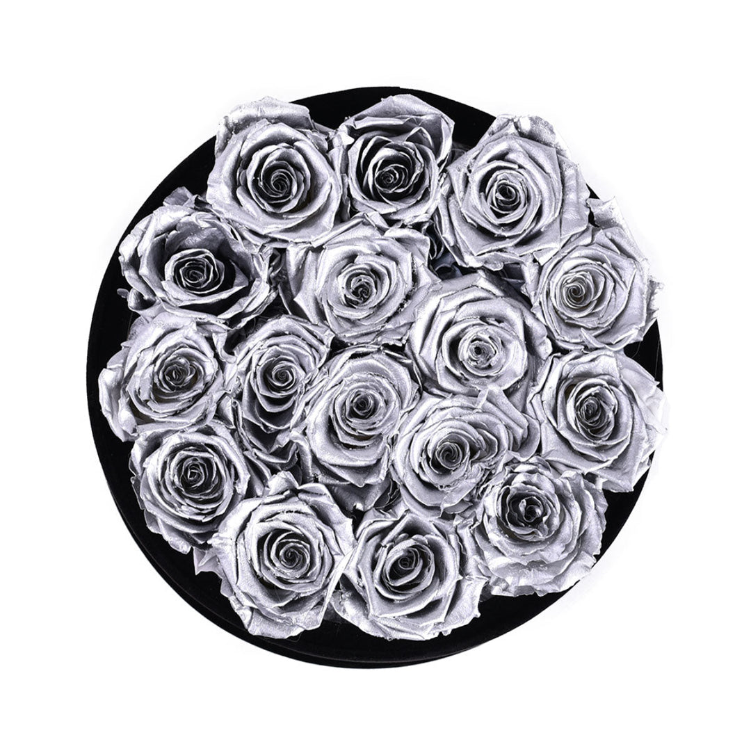 Passion Black Velvet Silver 16 | Rose Forever 