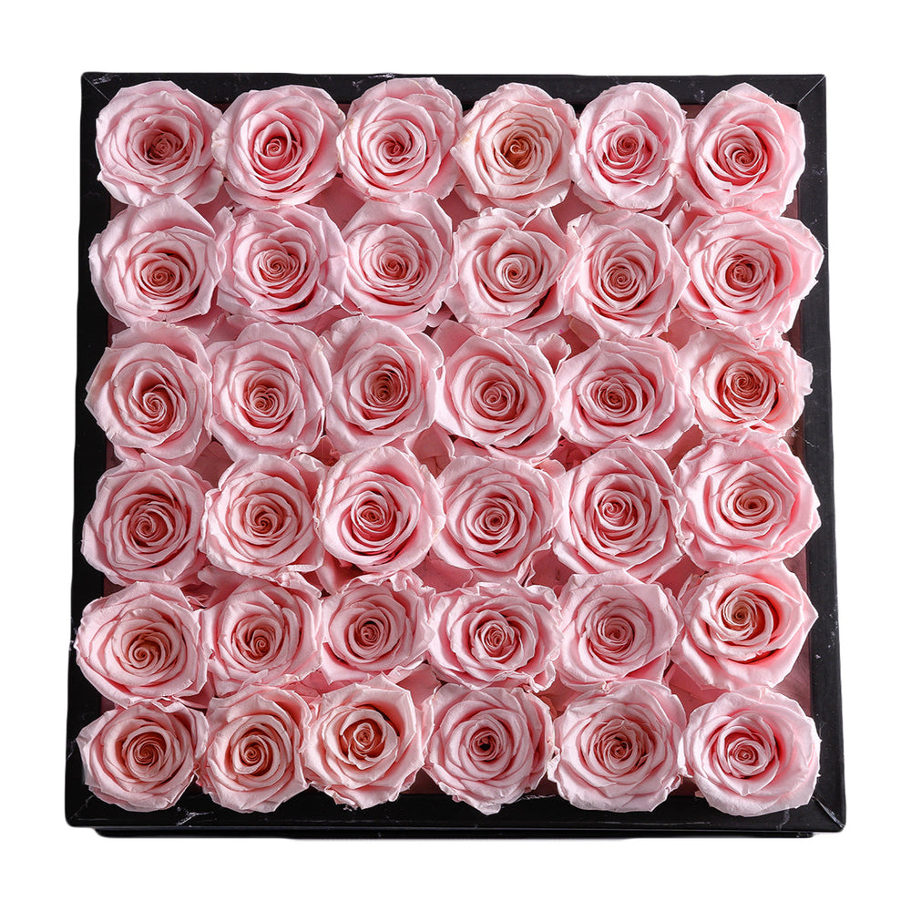 Intense Black Marble Pink 36 | Rose Forever 