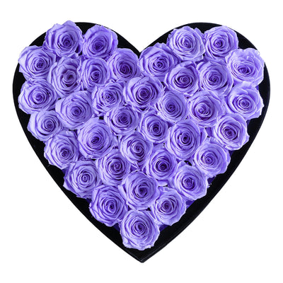 Intense Love Black Velvet Lavender 36 | Rose Forever 