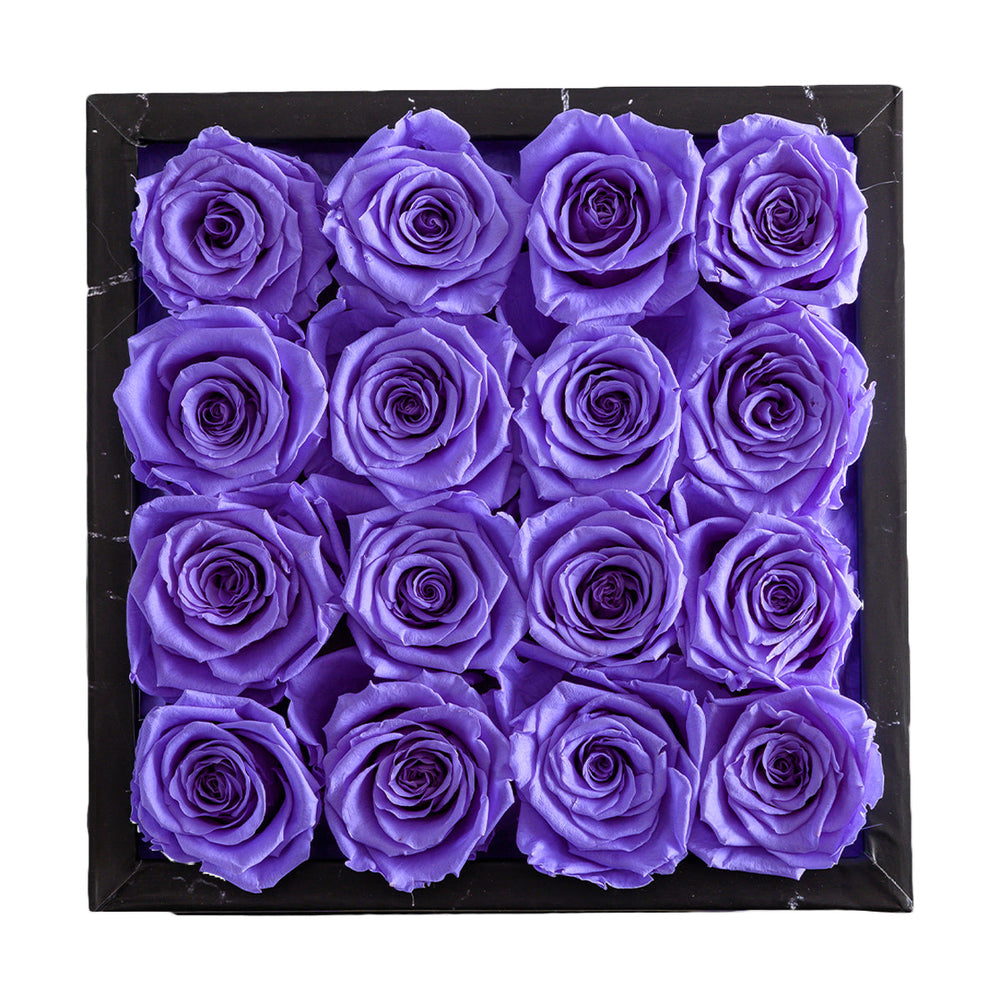 Passion Black Marble Lavender 16 | Rose Forever 