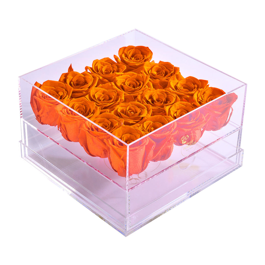 Passion Crystal Orange 16 | Rose Forever 