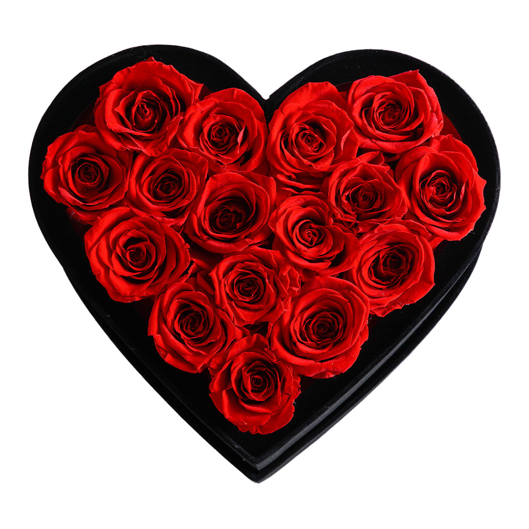 Passion Love Black Velvet Red 16 | Rose Forever 